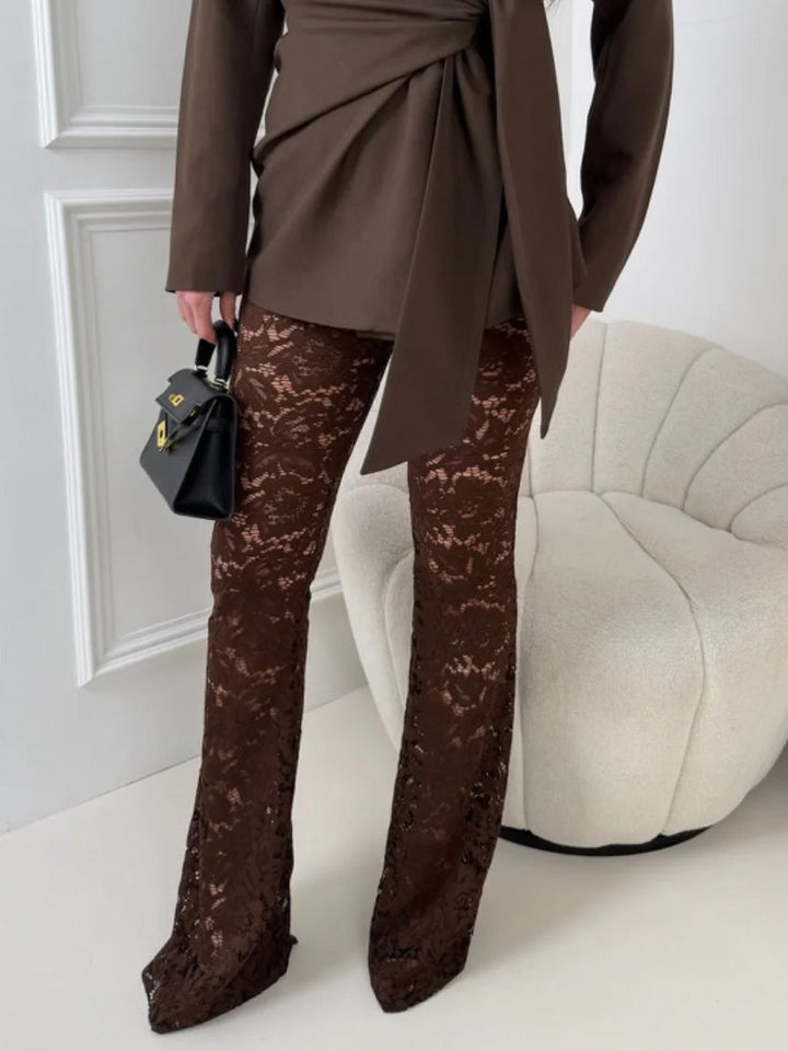 Stylish Side-belted Blazer