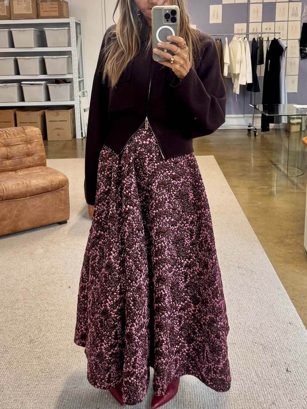 Classic Cropped Casual Coat