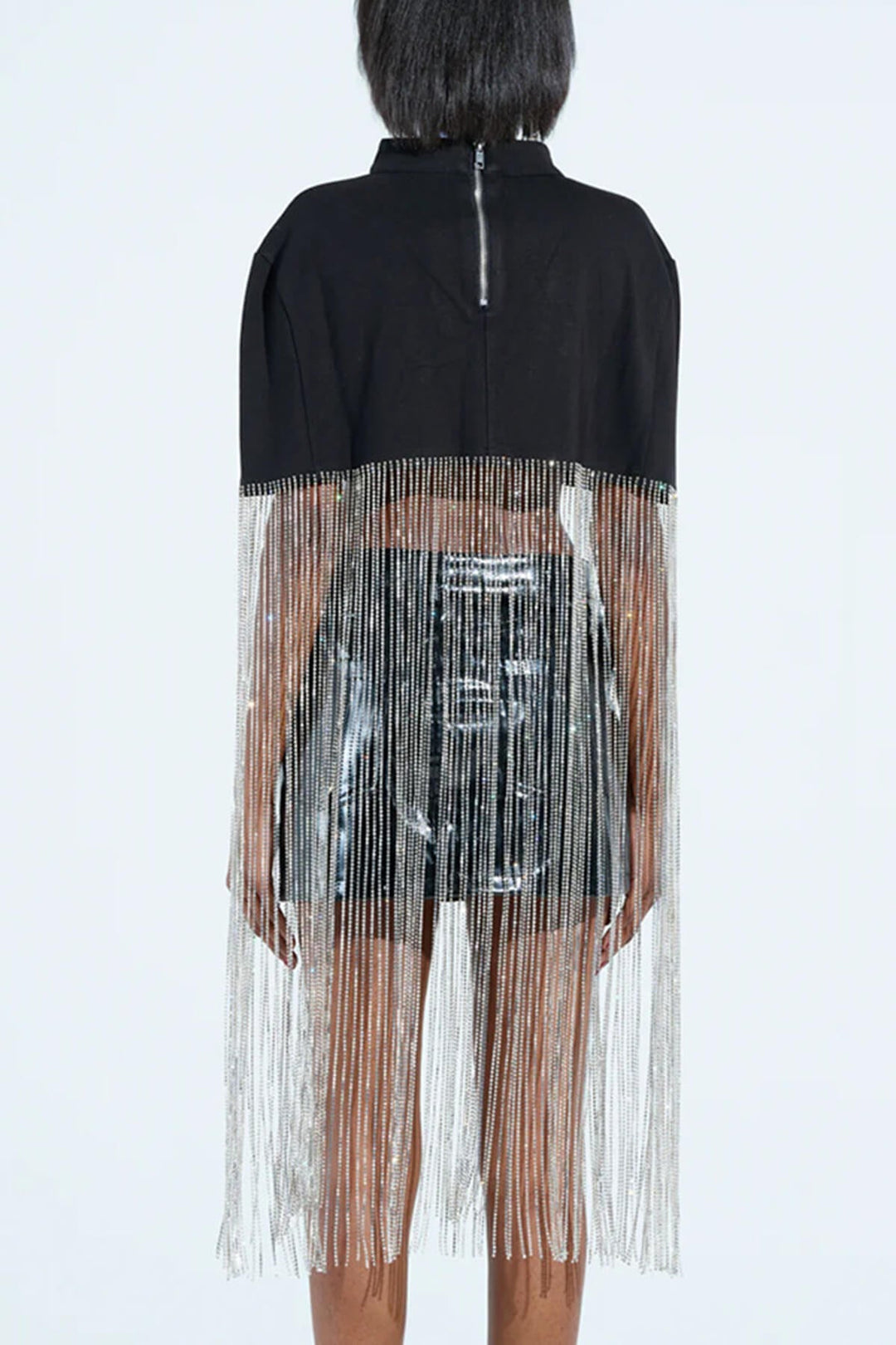 Fashion Tassel Patchwork Loose Party Top